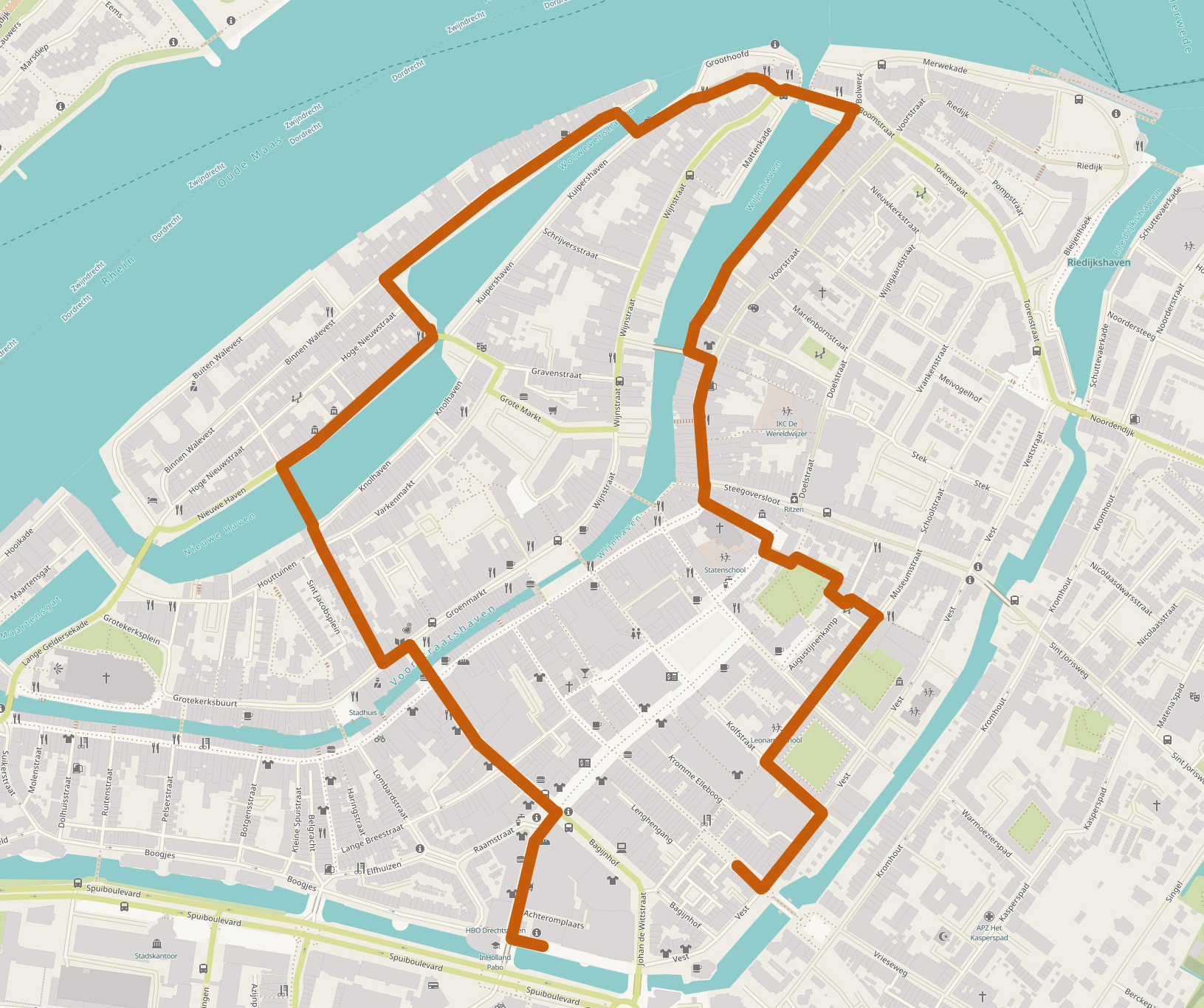 route hidden creatures wandeling